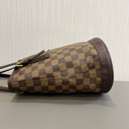 LV ダミエ バケットバッグ【中古】