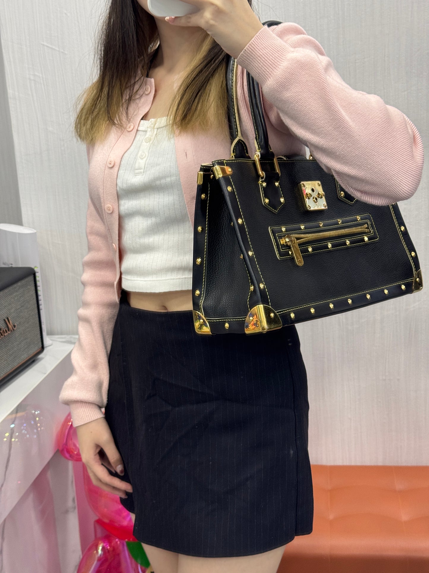 ルイ・ヴィトン スハリ ハンドバッグ【中古】