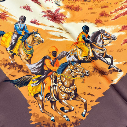 HERMÈS 90 Scarf "Africa" [Pre-Owned]