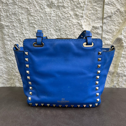 ヴァレンティノ ガラヴァーニ ロックスタッズ トートバッグ 2wayバッグ【中古】