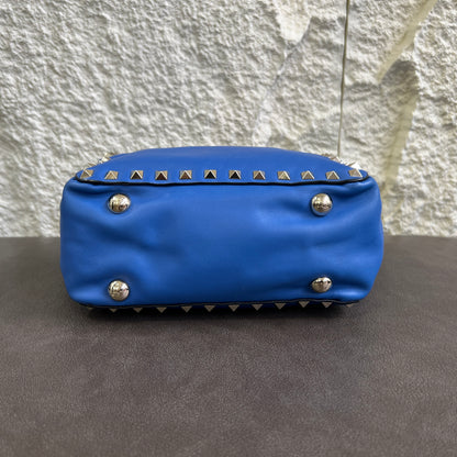 ヴァレンティノ ガラヴァーニ ロックスタッズ トートバッグ 2wayバッグ【中古】