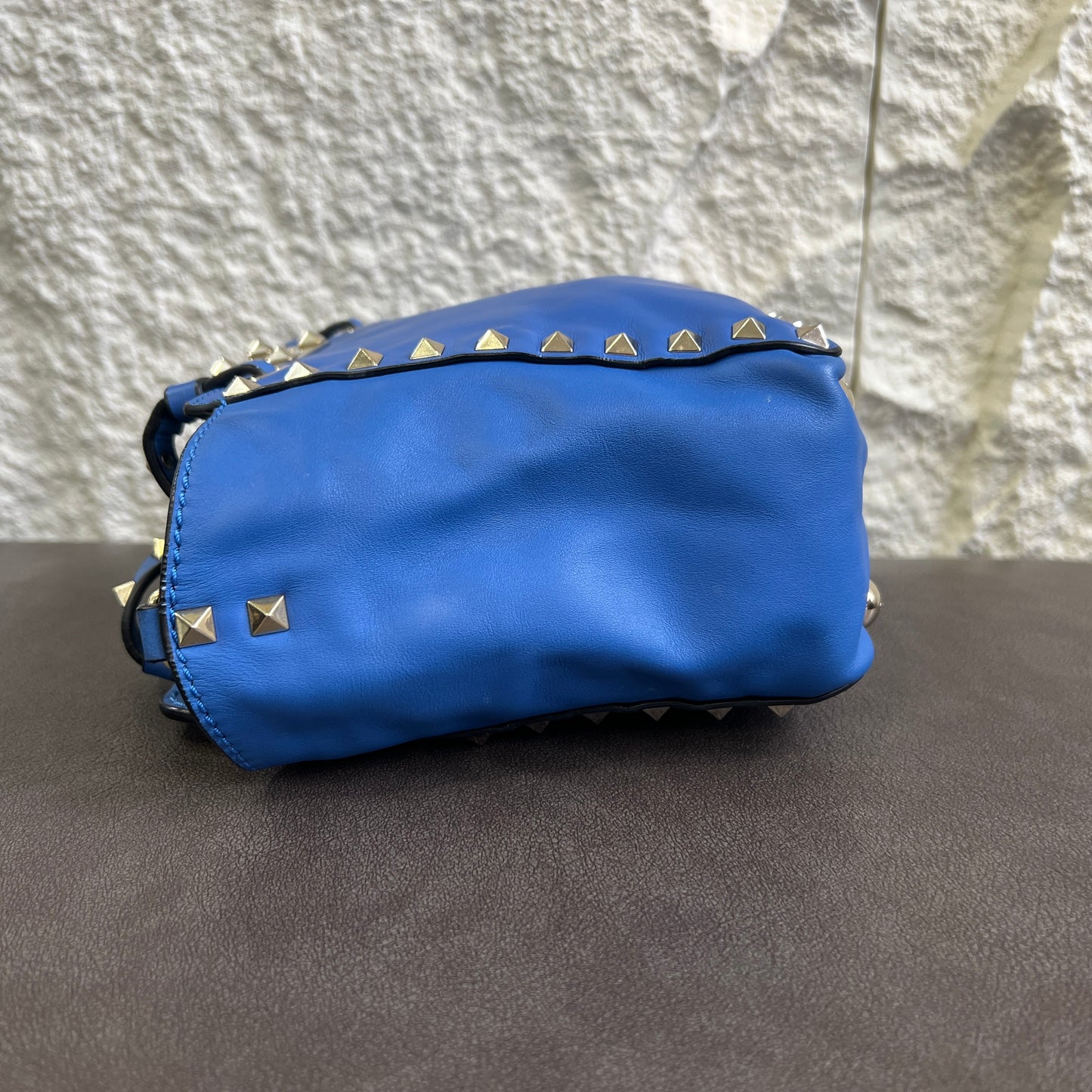 ヴァレンティノ ガラヴァーニ ロックスタッズ トートバッグ 2wayバッグ【中古】