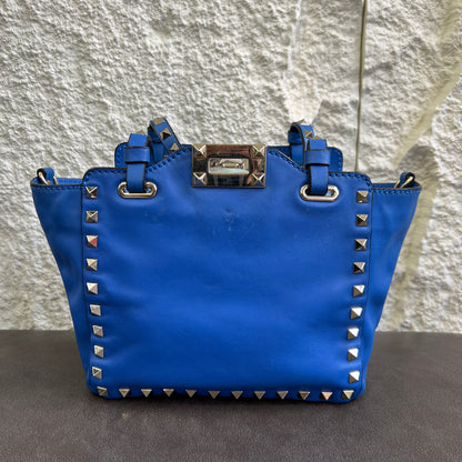 ヴァレンティノ ガラヴァーニ ロックスタッズ トートバッグ 2wayバッグ【中古】