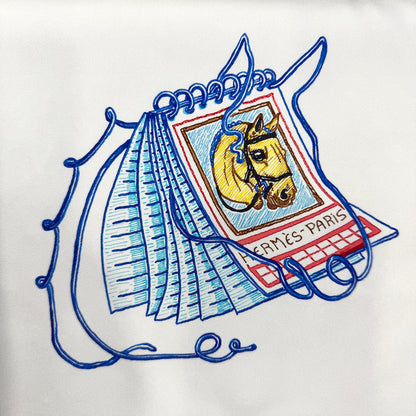 爱马仕 90 “棱镜骏马”丝巾 [二手]