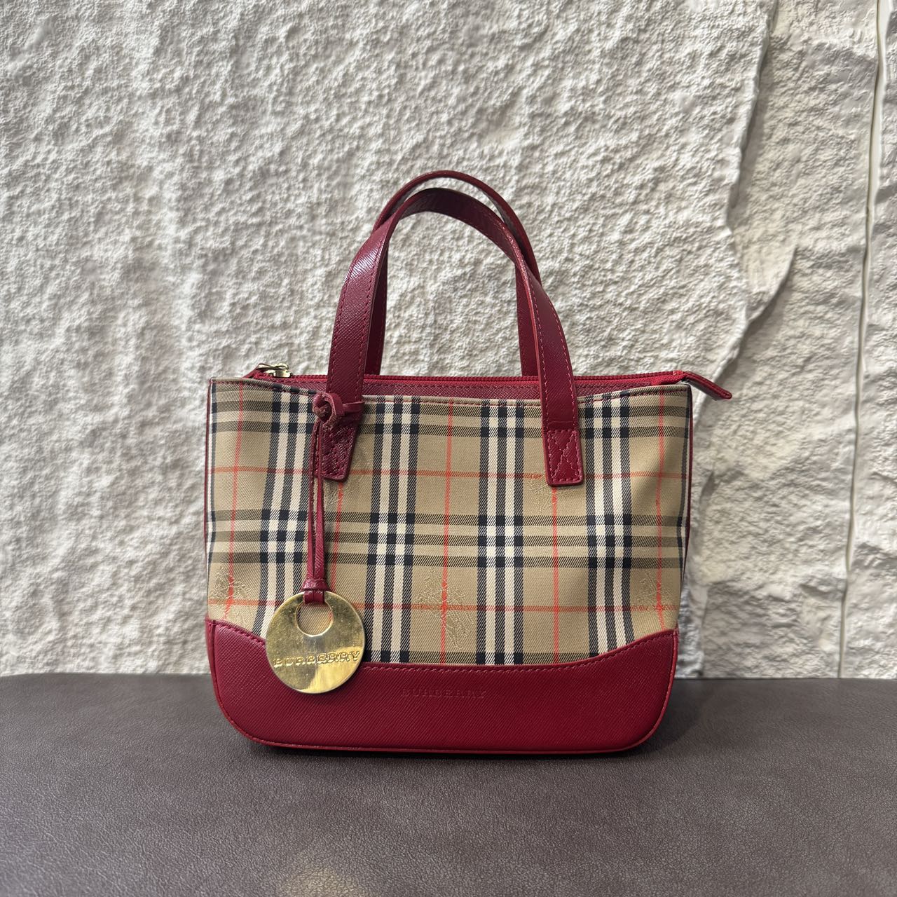 Burberry Top Handle Bag [Pre-Owned]