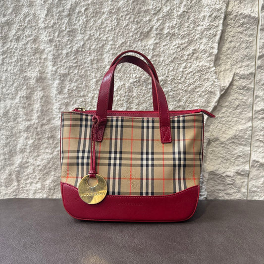 Burberry Top Handle Bag [Pre-Owned]