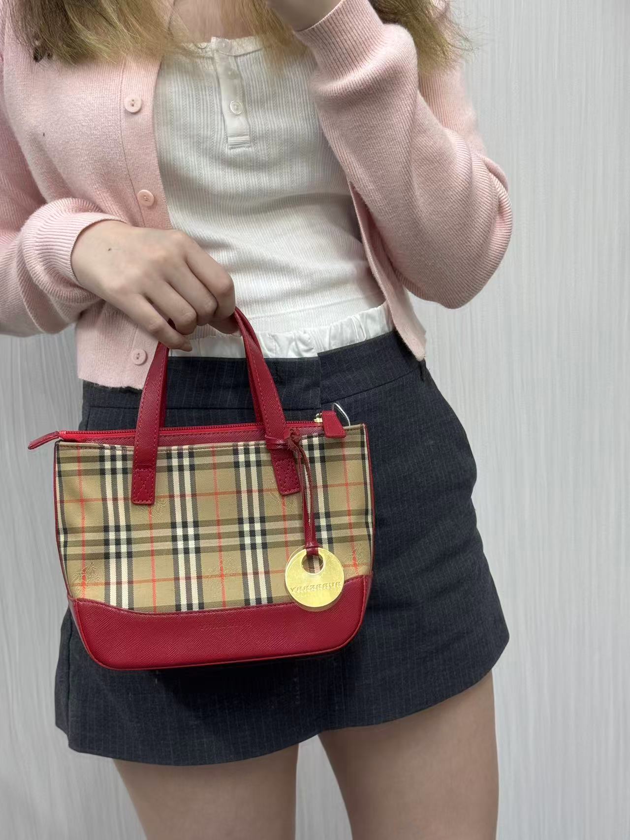 Burberry Top Handle Bag [Pre-Owned]