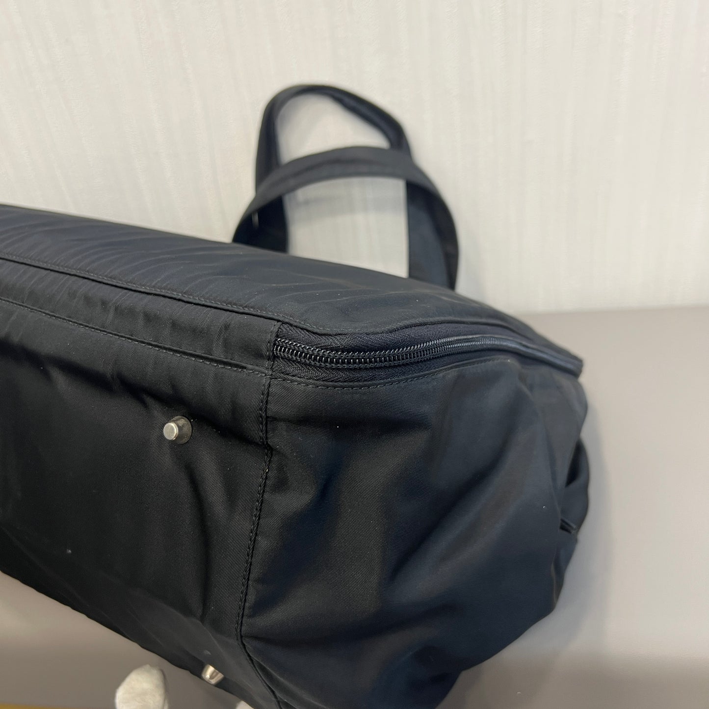 プラダ ナイロン ブラック ブリーフケースバッグ【中古】