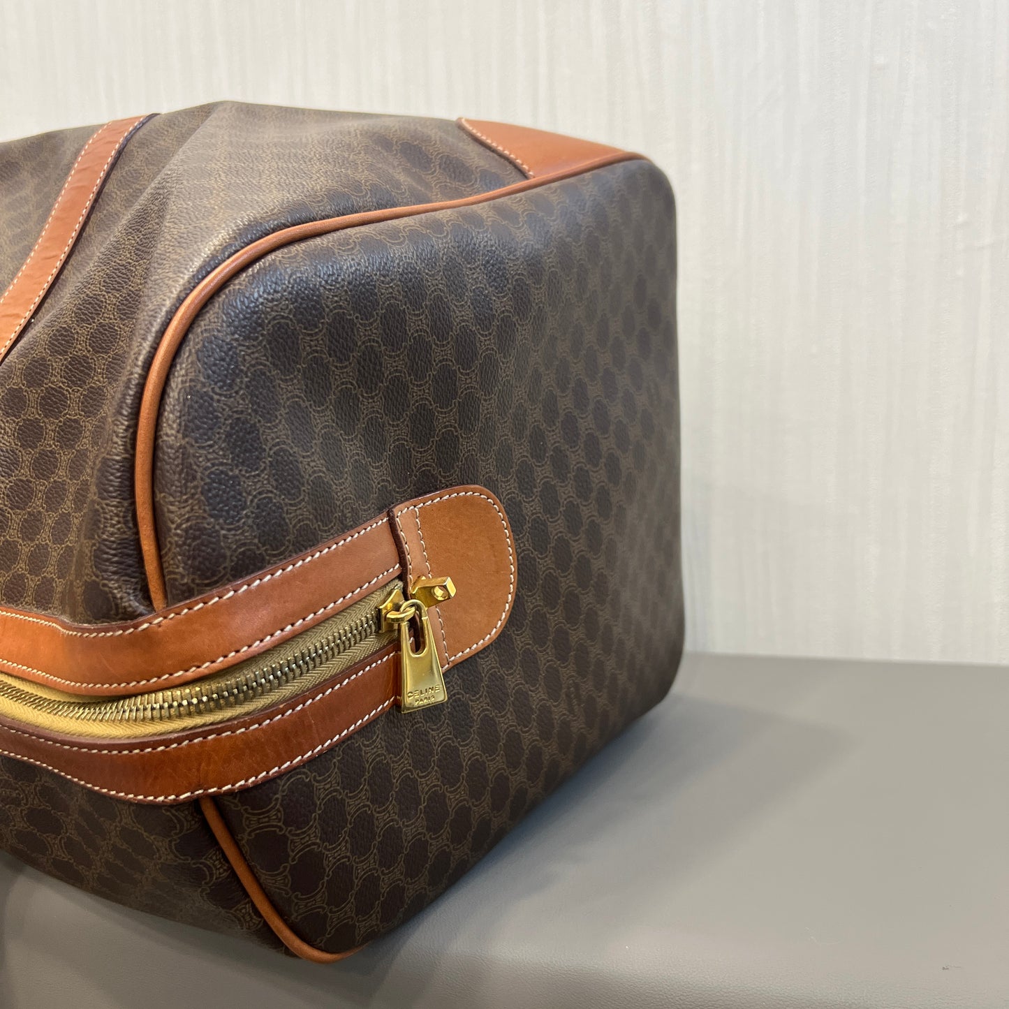 Celine Macadam Boston Travel Bag [Pre-Owned]
