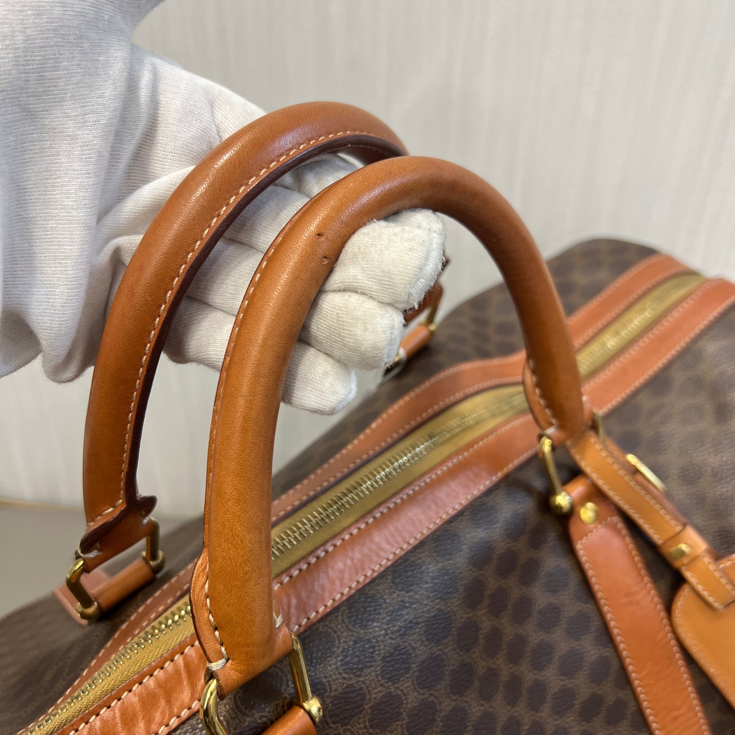 Celine Macadam Boston Travel Bag [Pre-Owned]