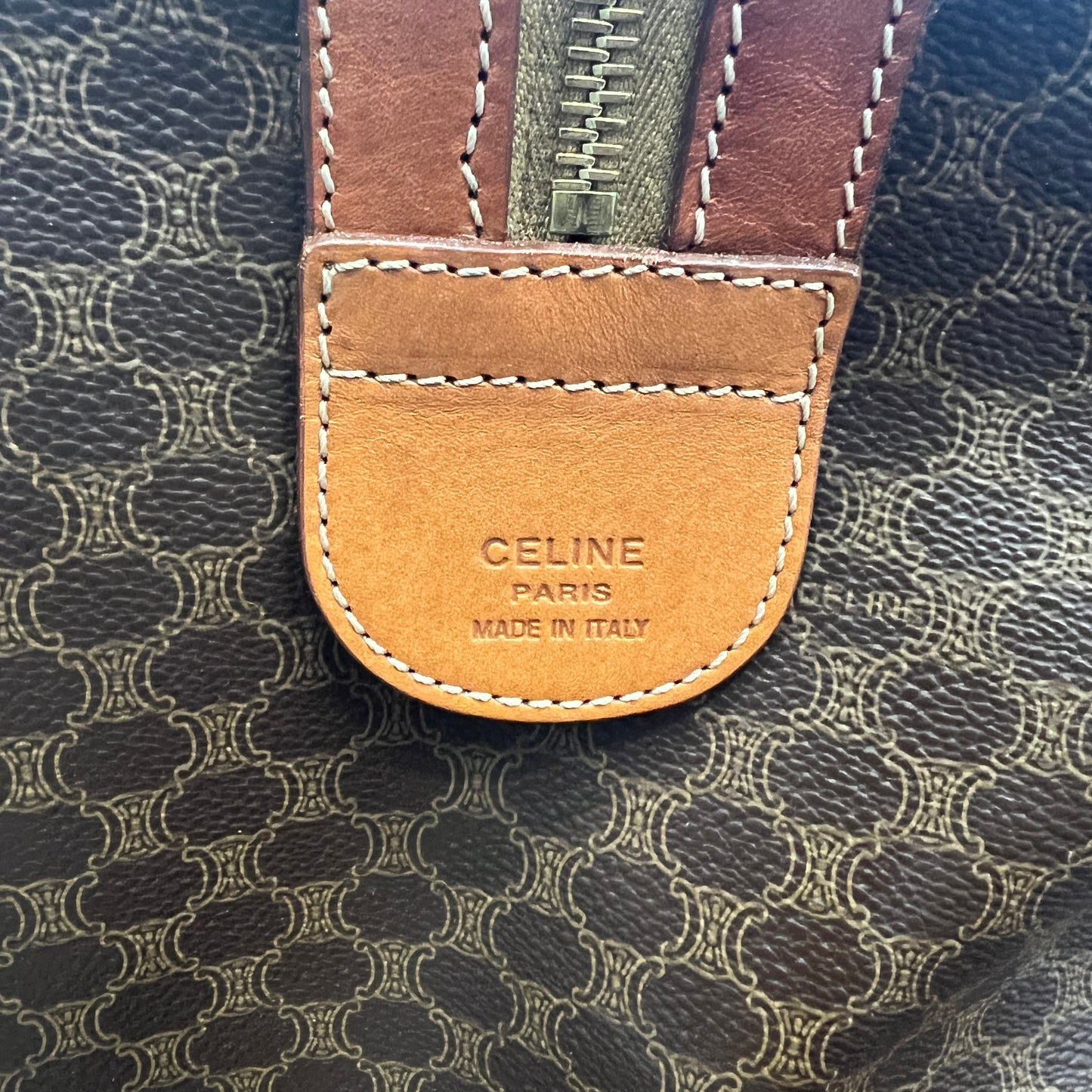 Celine Macadam Boston Travel Bag [Pre-Owned]