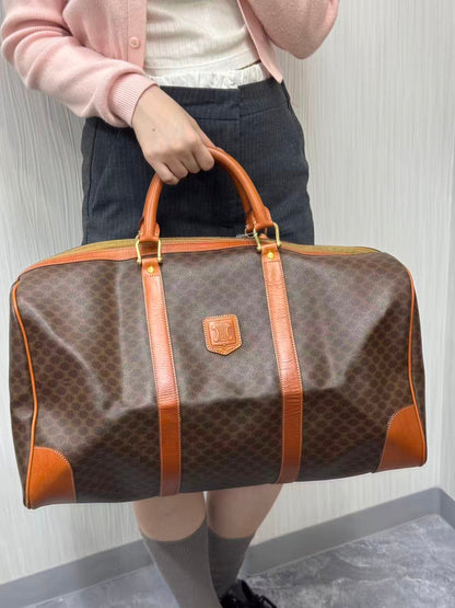Celine Macadam Boston Travel Bag [Pre-Owned]
