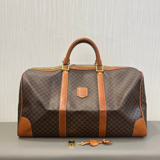 Celine Macadam Boston Travel Bag [Pre-Owned]