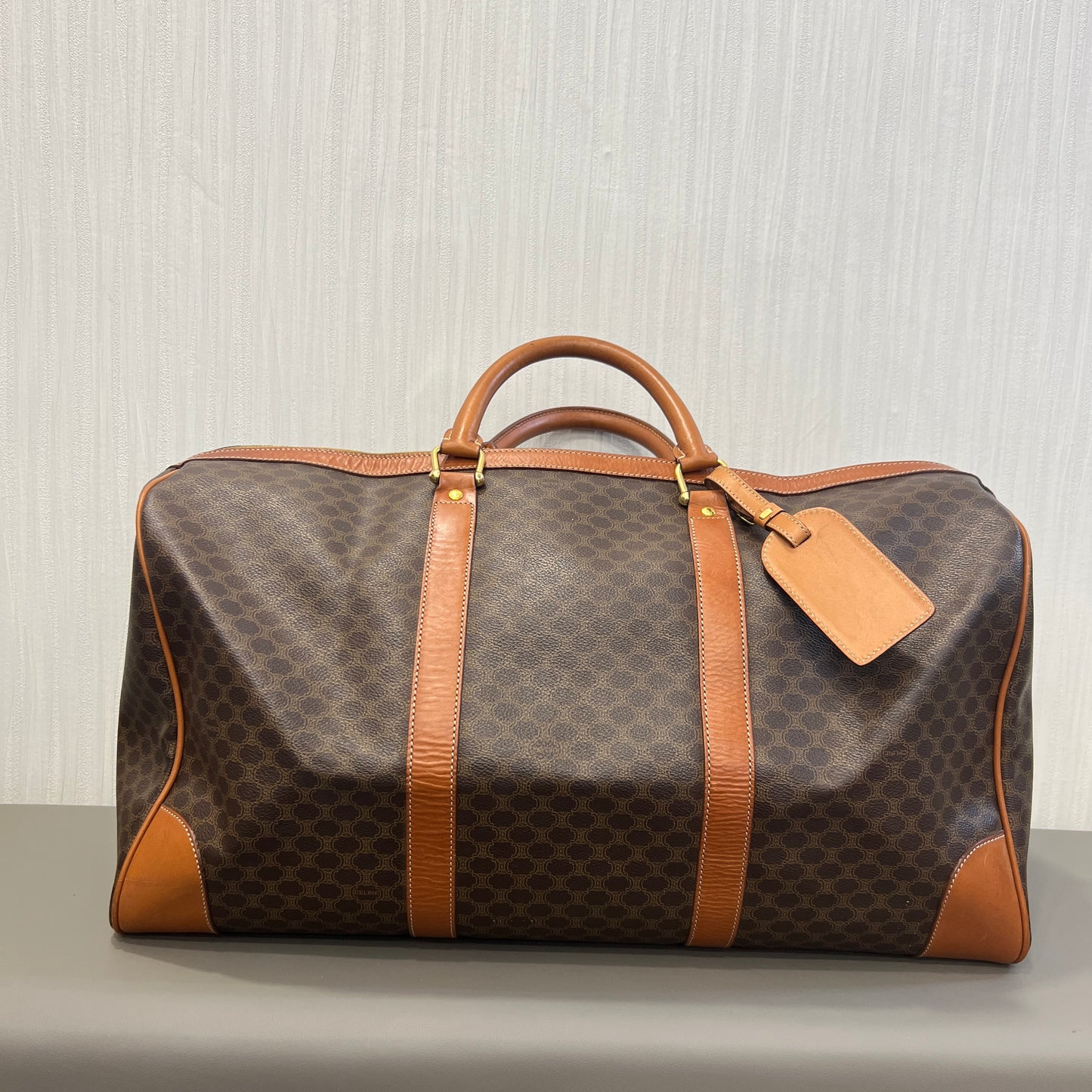 Celine Macadam Boston Travel Bag [Pre-Owned]