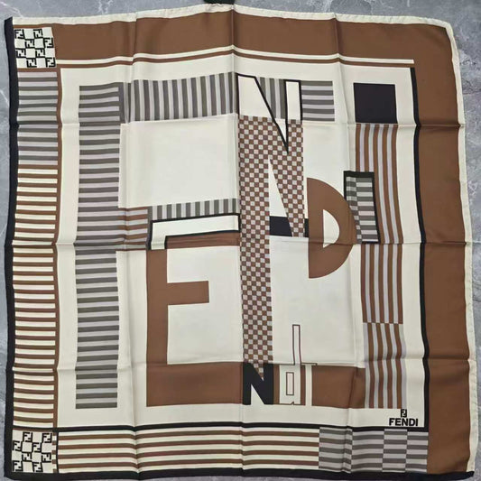 FENDI Silk Scarf [Pre-Owned]