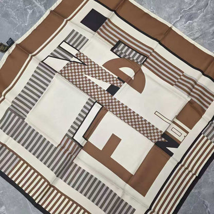 FENDI Silk Scarf [Pre-Owned]