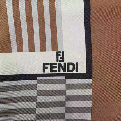 FENDI Silk Scarf [Pre-Owned]