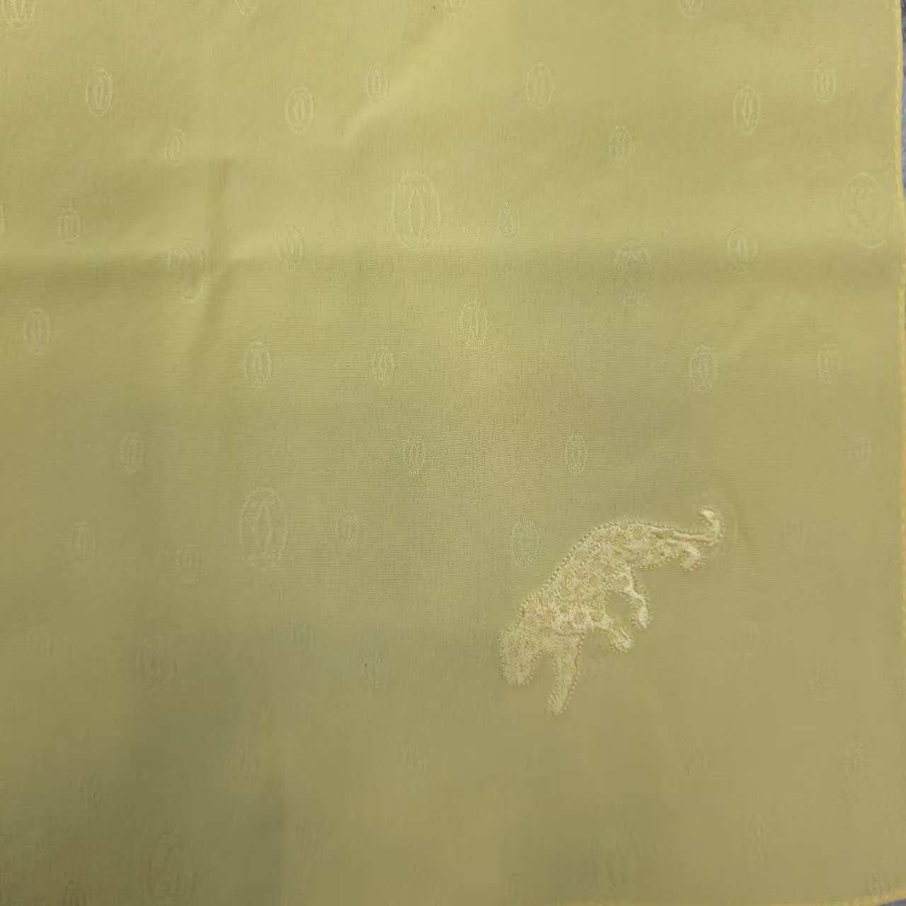 Cartier 100% Silk Square Scarf [Pre-Owned]