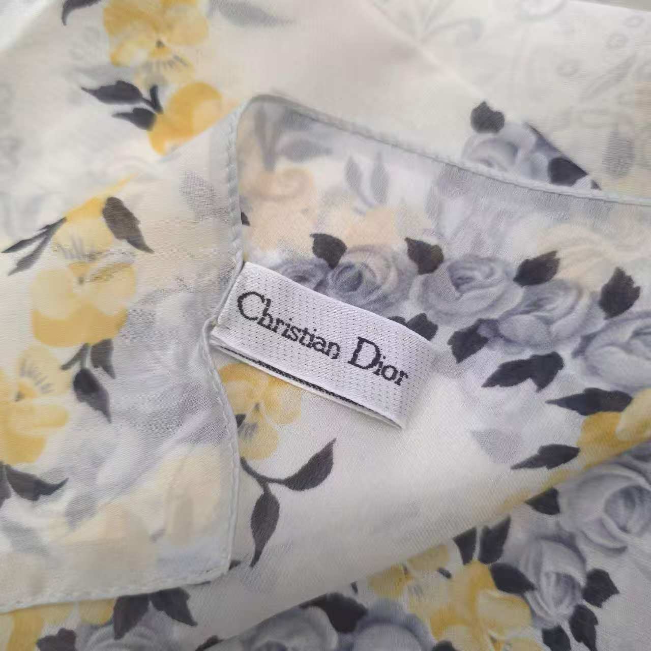 Dior Silk Scarf [Pre-Owned]