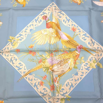 Ferragamo Rare Animal Series Silk Scarf [Pre-Owned]
