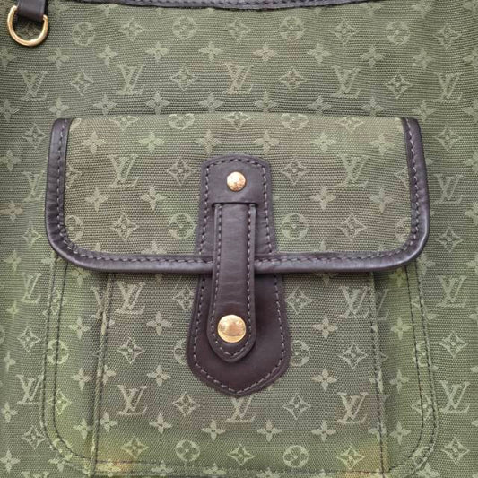Louis Vuitton Green Denim Crossbody Bag [Pre-Owned]