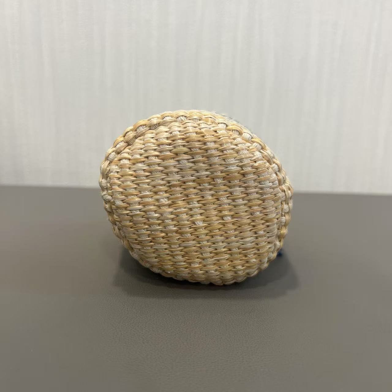 Dior Wicker Mini Bucket Bag [Pre-Owned]