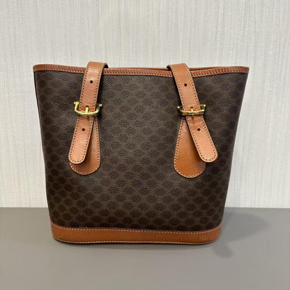 CELINE Classic Macadam Basket Bag [Pre-Owned]