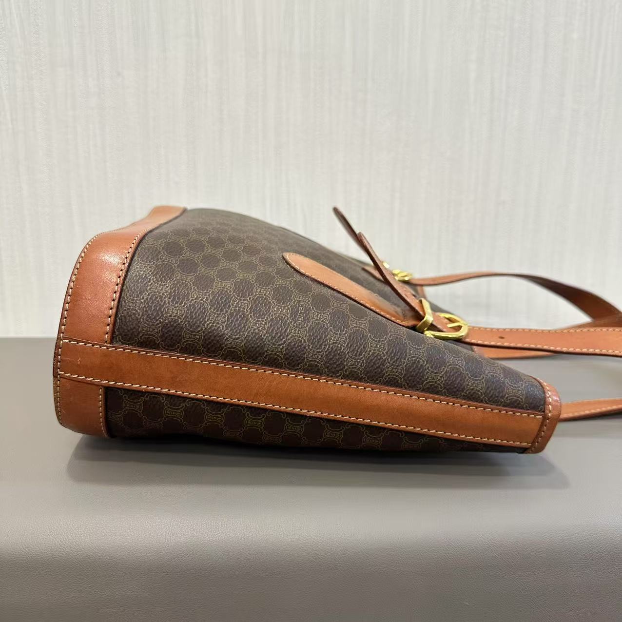 CELINE Classic Macadam Basket Bag [Pre-Owned]