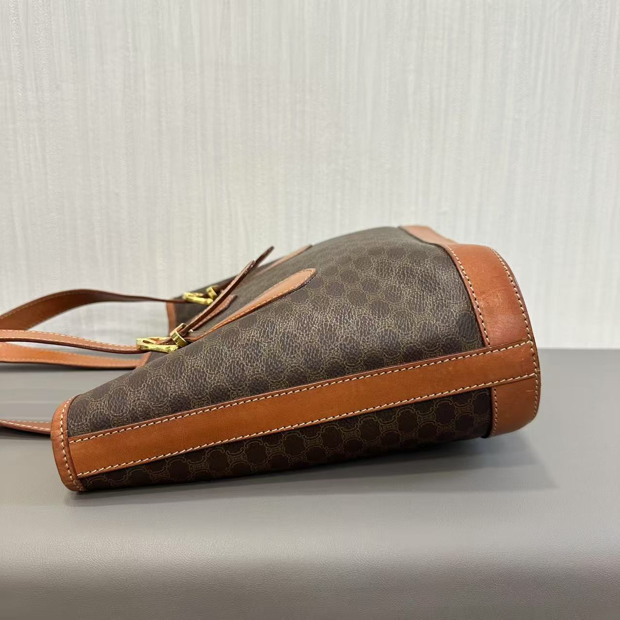 CELINE Classic Macadam Basket Bag [Pre-Owned]