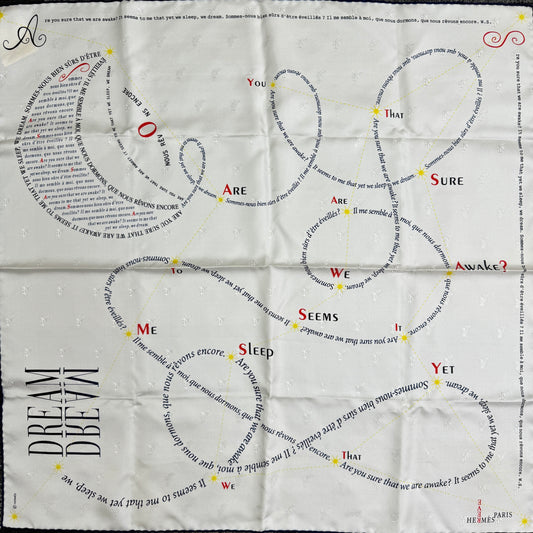 HERMÈS 70 "Rêve" Scarf [Pre-Owned]
