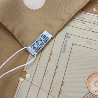 エルメス 90 「La Musique des Spheres」 スカーフ【中古】