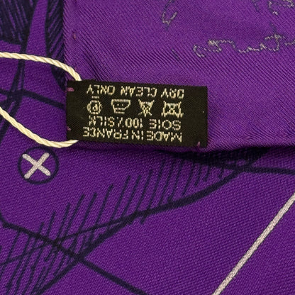 HERMÈS 90 "Le Pegase d' Hermes" Scarf [Pre-Owned]