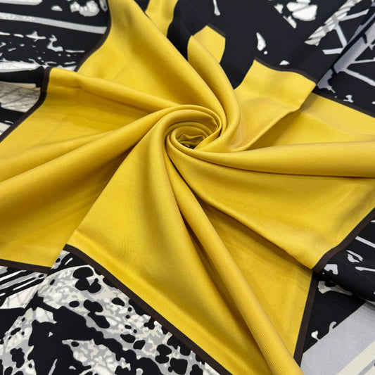 HERMES 90 "Flying Box" Scarf [Pre-Owned]