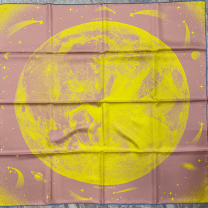 HERMES 90 "clairde lune" Scarf [Pre-Owned]