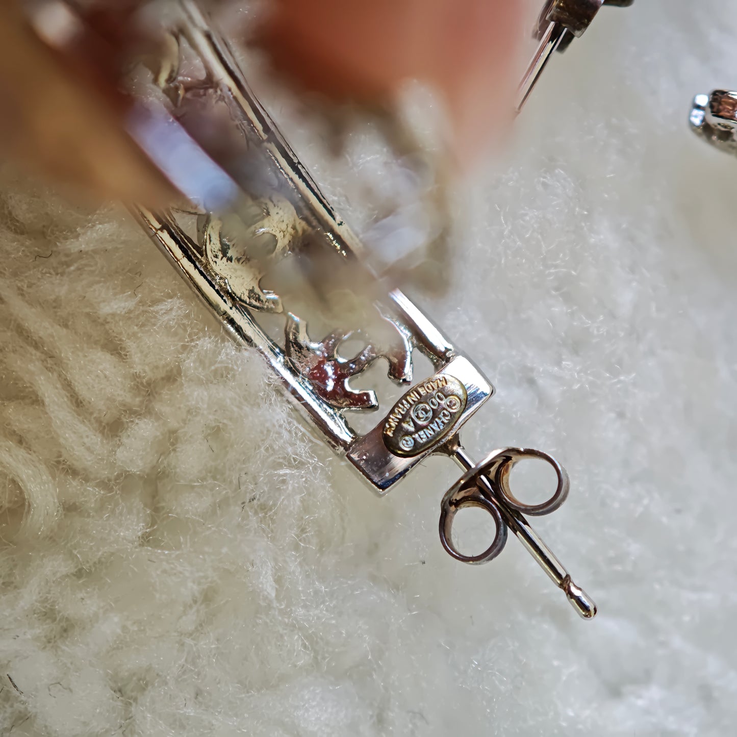 Chanel CC Logo Earrings [Pre-Owned]