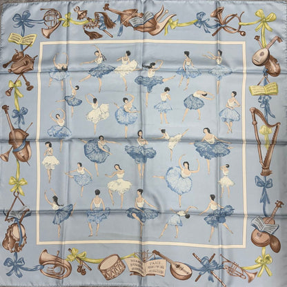 HERMÈS 90 Scarf "La Danse" [Pre-Owned]