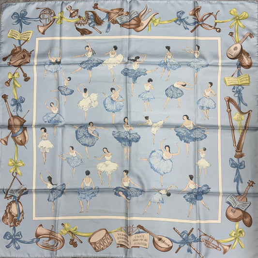 HERMÈS 90 Scarf "La Danse" [Pre-Owned]
