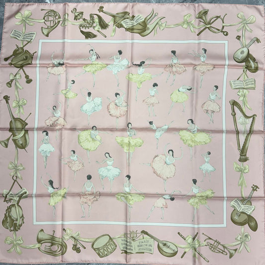 HERMÈS 90 Scarf "La Danse" [Pre-Owned]