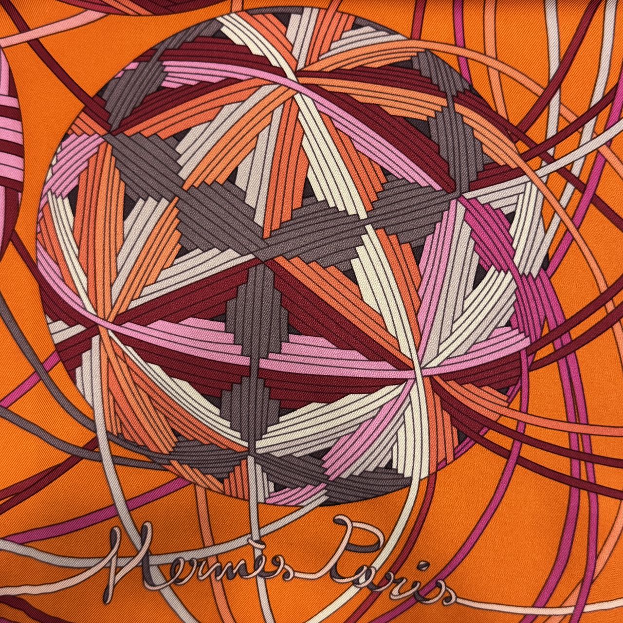 HERMÈS 90 Scarf "L'Art du Temari" [Pre-Owned]