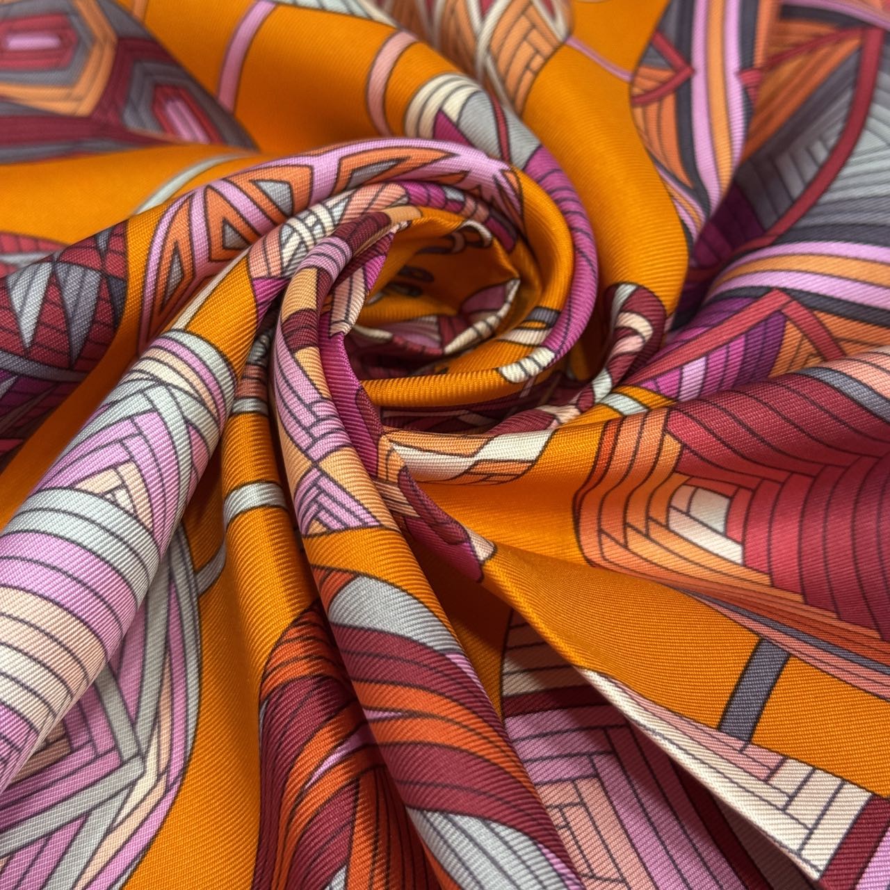 HERMÈS 90 Scarf "L'Art du Temari" [Pre-Owned]