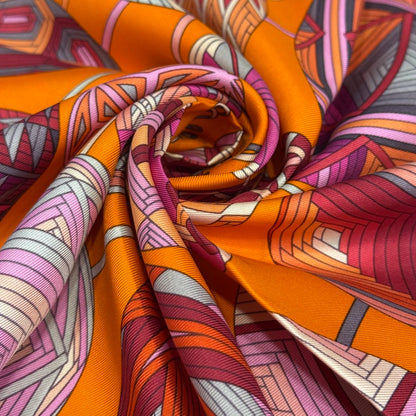 HERMÈS 90 Scarf "L'Art du Temari" [Pre-Owned]