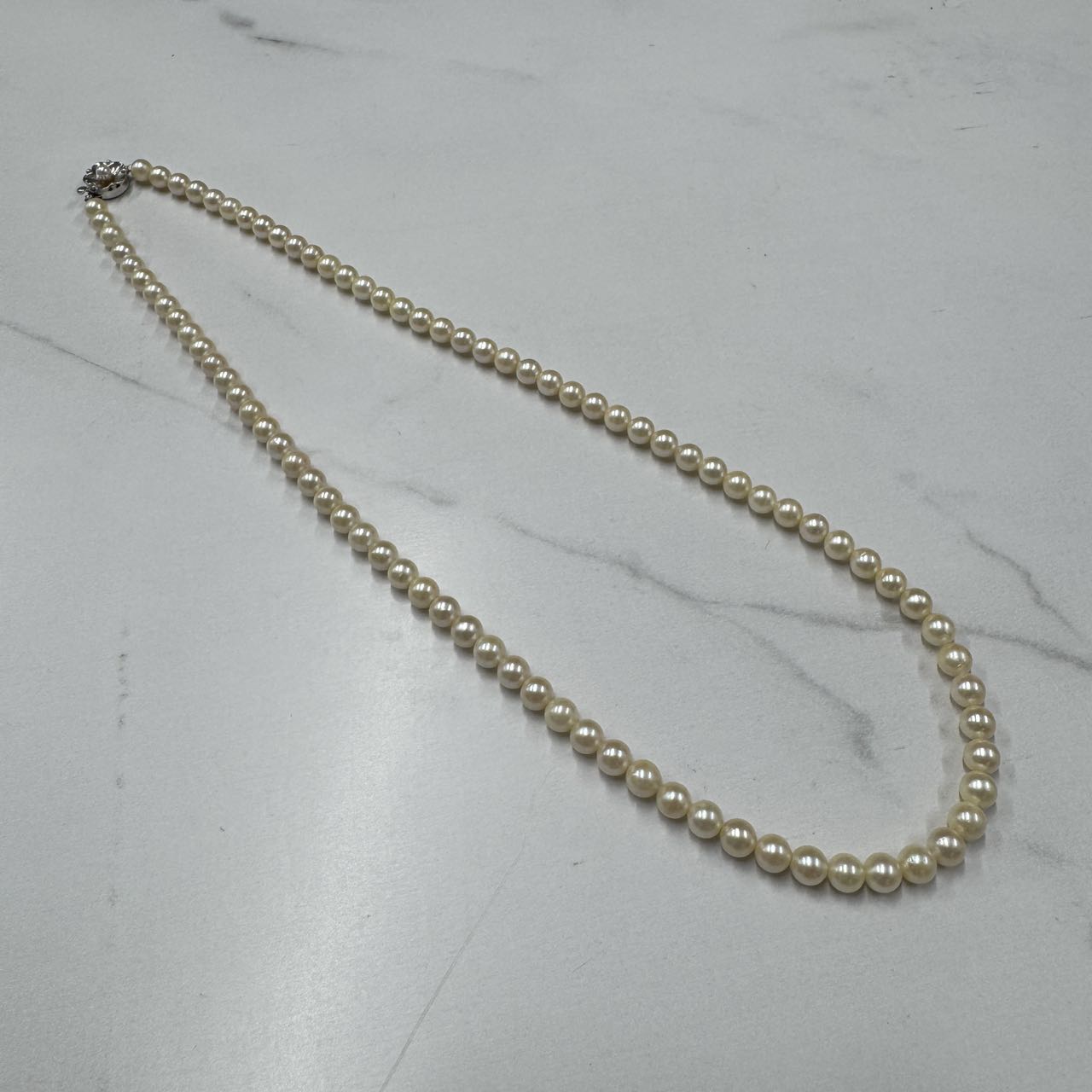 ナチュラルパールネックレス【中古】