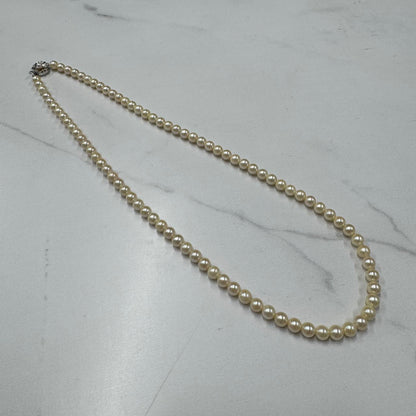 ナチュラルパールネックレス【中古】