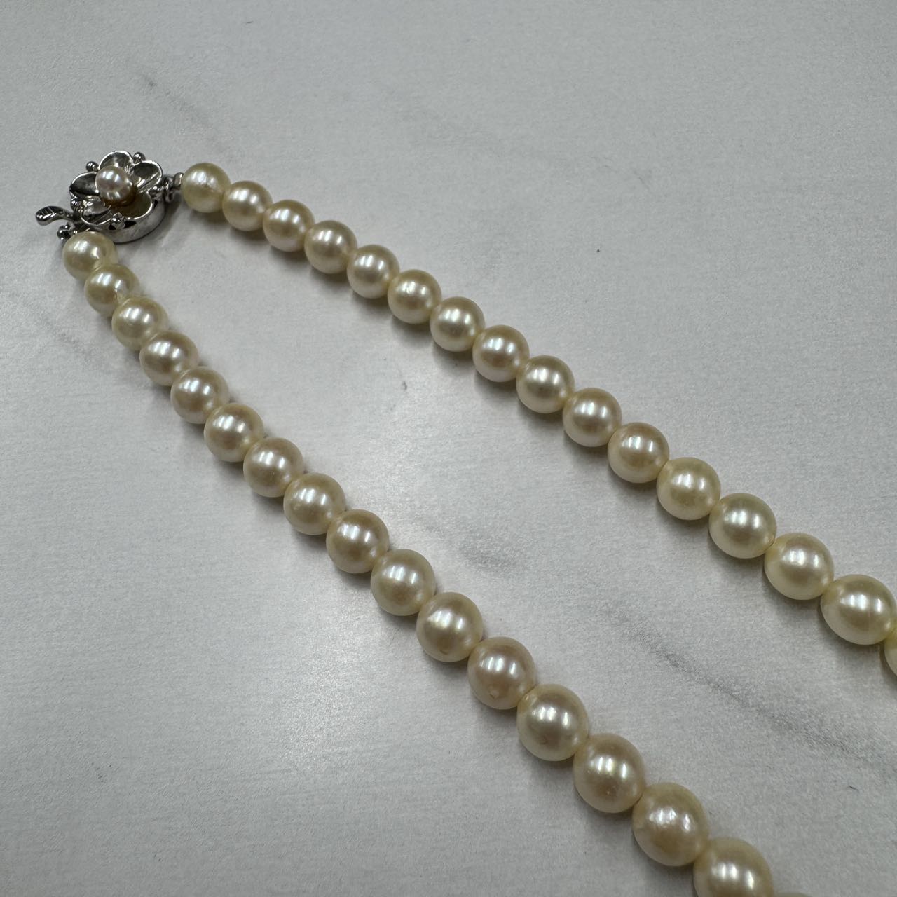 ナチュラルパールネックレス【中古】