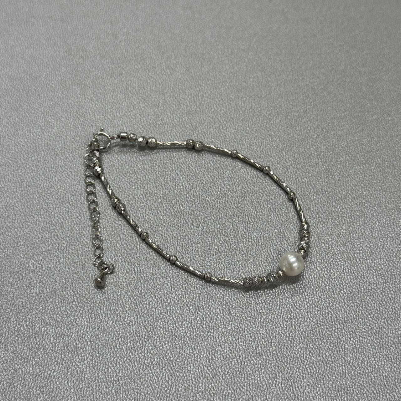 Akoya Pearl Silver Bracelet [Pre-Owned]