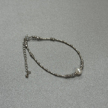 Akoya Pearl Silver Bracelet [Pre-Owned]