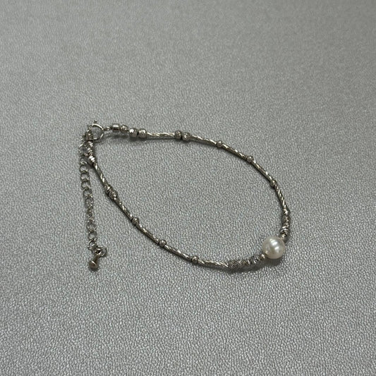 Akoya Pearl Silver Bracelet [Pre-Owned]