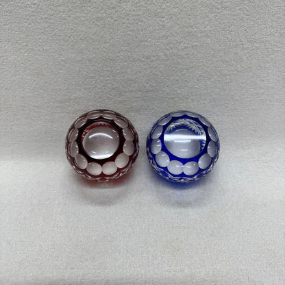 KAGAMI 江戸切子 冷酒グラス 【中古】