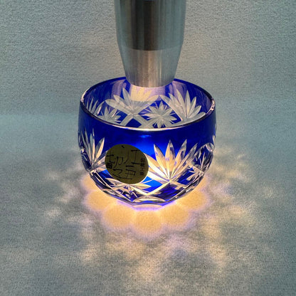 KAGAMI 江戸切子 冷酒グラス 【中古】