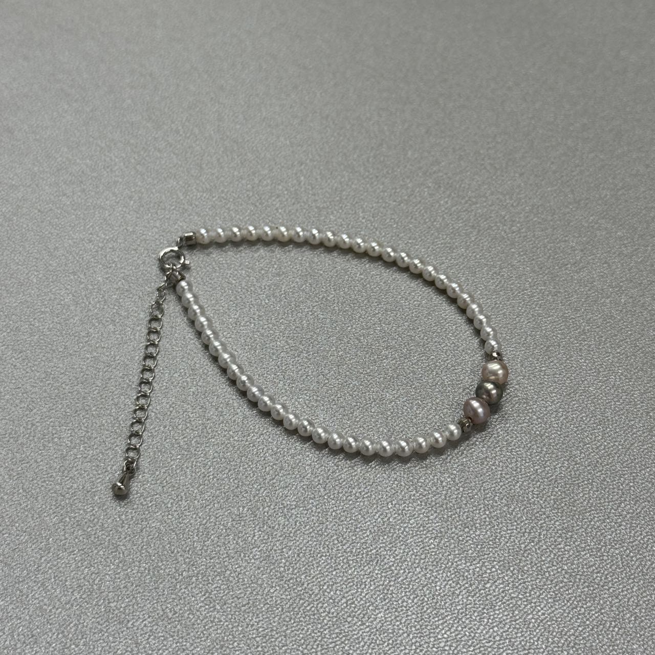 Akoya Pearl Silver Bracelet [Pre-Owned]